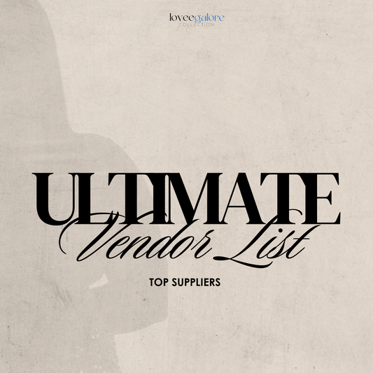 ULTIMATE VENDOR LIST